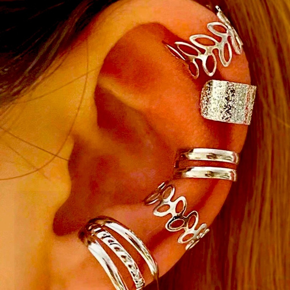 Vintage fashion non pierced earrings. New